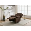 Reclinable Rocking Chair for Adults, Manual Recliner Chair with Cup Holder, Rocking Chairs with Massage and Heating, for Living Room, Bedroom - 4 of 4