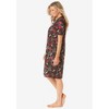 Dreams & Co. Plus Size Print Sleepshirt - 4 of 4
