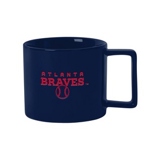 MLB Atlanta Braves 17oz Square Handle Mug : Target