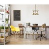 Elegant Lighting Agnys 4 lights pendant in brass - 2 of 4