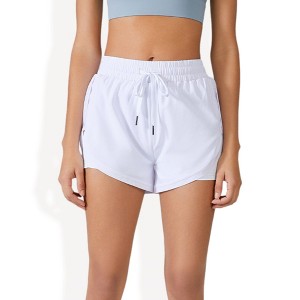 Anna-Kaci Active Women's Lightweight Running Shorts with Elastic Drawstring Waist and Breathable Fabric - 1 of 4