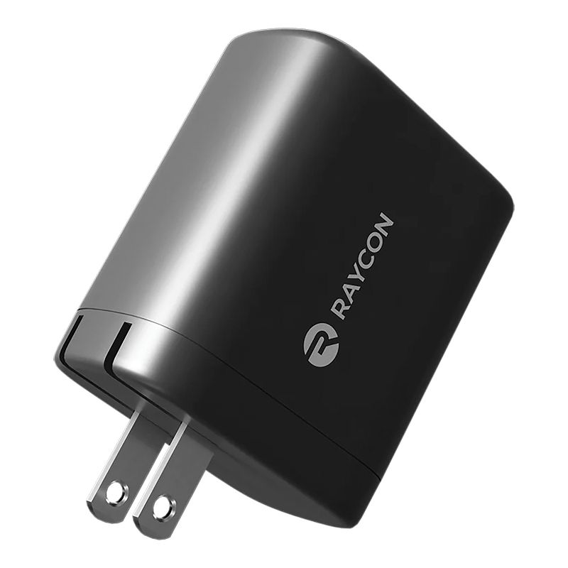 Raycon® The Magic Charger 65-Watt 3-Port USB-C®/USB Wall Charger, Black, 2 of 9