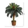 Nearly Natural 3-ft Sago Palm Artificial Tree - 2 of 4