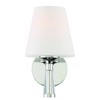 Crystorama Lighting Ramsey 1 - Light Sconce in  Polished Nickel - 2 of 4