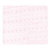 Hudson Baby Infant Girl Cotton Muslin Swaddle Blankets, Llama, One Size - 4 of 4