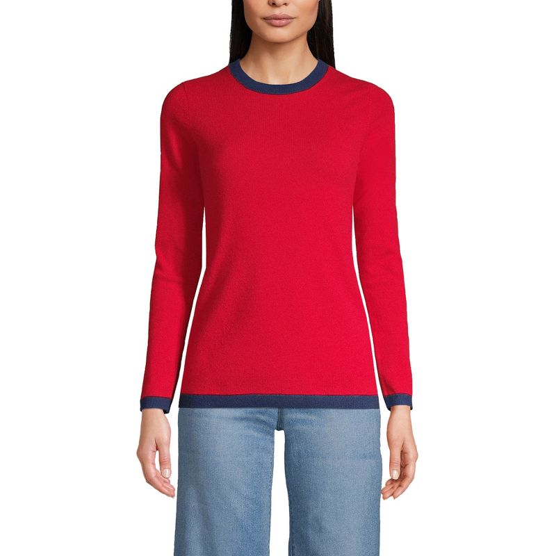 Lands' End Women's Cashmere Sweater, 1 of 6