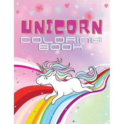 Unicorn Coloring Book - by  Gande Kids Publishing (Paperback)