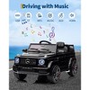 Kids 12V Ride-On Car,Licensed Mercedes G63 with Remote Control, Wheels Suspension - 4 of 4