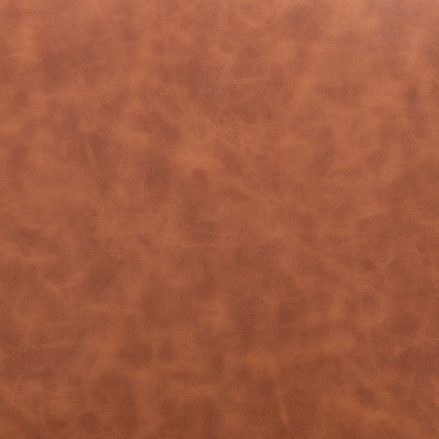 Vintage Brown Faux Leather Upholstered Dining Side Chair Set
