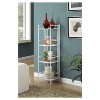 44.75" Xtra Storage 4 Tier Folding Metal Shelf - Breighton Home - 4 of 4