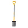 2-Piece Garden Tool Set with D-Handle Scoop Shovel and Manure Fork for Mulching and Yard Work - True Temper - 2 of 4