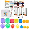 21-Day Portion Control Container Kit for Weight Loss, 7-PC with e-Book - 2 of 4