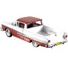 1958 Ford Ranchero Torch Red and White with Red Interior Limited Edition to 180 pieces 1/43 Model Car by Goldvarg Collection - 4 of 4