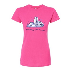 Women's - Disney - Lilo & Stitch Fitted Graphic T-Shirt - 1 of 3
