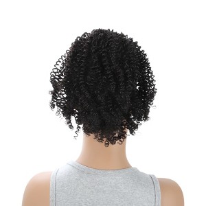 Unique Bargains Women's Fluffy Ponytail Short Hair Hair Extensions High Temperature Fiber 9.8IN 1 Pc - 1 of 4