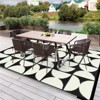 Lahome New Style Series Outdoor Plastic Straw Rug-Waterproof Reversible Mat for Patio, Backyard, Camping, RV Awning - 2 of 4