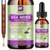 B Beworth Sea Moss Liquid Drops with Soursop Bitters - Multimineral Seamoss Supplement Support Antioxidant, Immune, Gut Health - 2 Fl.oz - 3 of 4