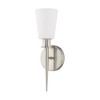 Livex Lighting Witten 1 - Light Wall Light in  Brushed Nickel - 4 of 4