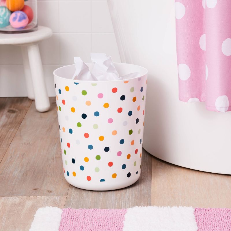 Dot Kids&#39; Bathroom Wastebasket - Pillowfort&#8482;, 3 of 9