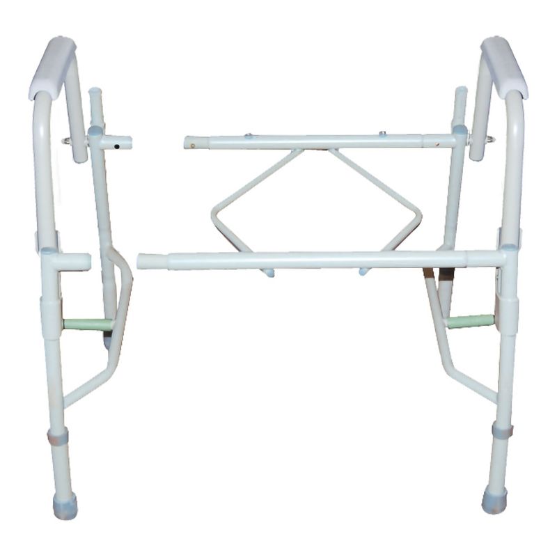 McKesson Commode Chair Drop Arms Steel Back Bar up to 300 lbs 1  Ct, 2 of 6