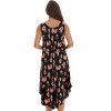 Riviera Sun Womens Floral Print Summer Dress - Beach Cover Up Sundress - Dresses for Women - 3 of 3