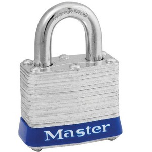 Master Lock - Pin Tumbler Padlock Keyed Alike - Steel - 1-5/16 in. - 1 of 1