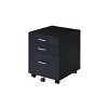 NicBex 2-Drawer Mobile File Cabinet Office Storage Organizer Under Desk Storage for Home, Office - 3 of 4