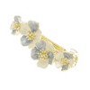 Unique Bargains Paint Lily Flowers French Barrette Hair Clips 1 Pc - 4 of 4