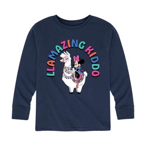 Boys' - Disney - Llamazing Kiddo Long Sleeve Graphic T-Shirt - 1 of 4