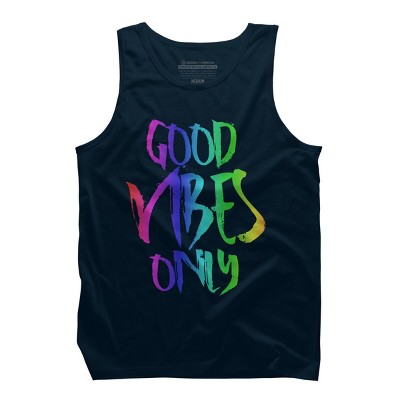 Adult Design By Humans Good Vibes Only Rainbow Pride By Samcole18 Tank Top