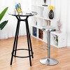 Tangkula Set of 2 Swivel Bar Stools Adjustable Brushed Stainless Steel - image 2 of 4