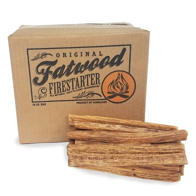 Earth Worth 10lb. Box of Fatwood Firestarter