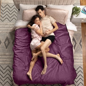 Avana Waterproof Throw Blanket | Protector for People and Pets | Leak Proof Moisture Barrier - Micro-Velvet - 1 of 4