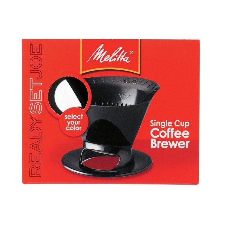 Melitta Ready Set Joe 1 cups Black Pour-Over Coffee Brewer, 1 of 2