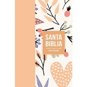 Biblia Rvr 1960 Letra Grande Tamaño Manual Símil Piel Naranja Claro(bible Rvr 1960 Large Print Handsize Leatherlike Light Orange (Spanish Edition) - 1 of 1