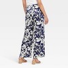 Women's Mid-Rise Pull-On Satin Pants - A New Day™ - 2 of 3