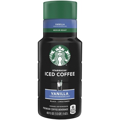 Starbucks Vanilla Iced Coffee - 48 Fl 