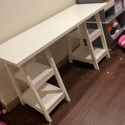 Target best sale trestle desk