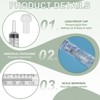 Unique Bargains Feeding Syringes with Cap Syringes for Liquid Pet Feeding Measuring Tool 20 Pcs - 3 of 4