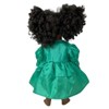 Doll Clothes Superstore Emerald Wrap Dress Fits 18 Inch Girl Dolls Like American Girl Our Generation My Life Dolls - 4 of 4