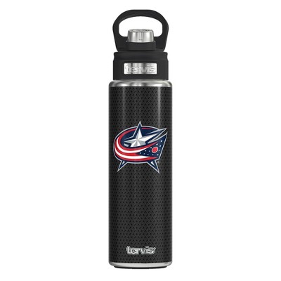 NHL Columbus Blue Jackets Wide Mouth Water Bottle - 24oz