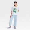 Girls' Bluey Short Sleeve St. Patrick's Day T-Shirt - White - image 4 of 4