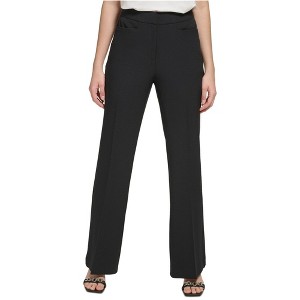 Calvin Klein Womens Straight-Leg Trouser Dress Pants - 1 of 4