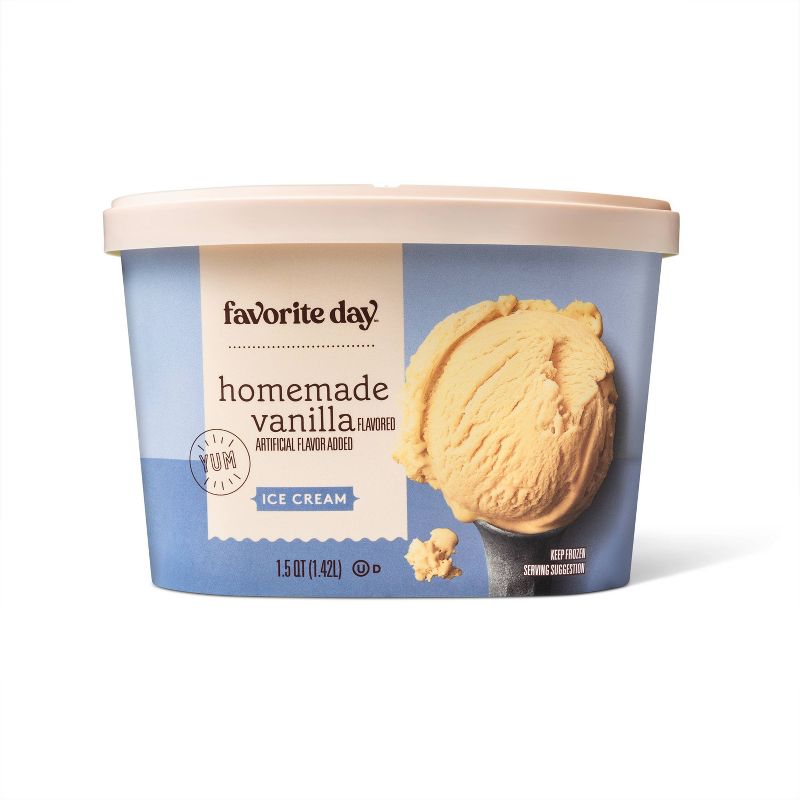 Homemade Vanilla Ice Cream - 1.5qt - Favorite Day&#8482;, 1 of 8