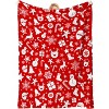 Lomsoe Cute Christmas Blanket and Throws for Adults/Women/Boys/Kids, Holiday Blanket for Couch/Sofa, Holiday Decor, Christmas Gifts - 3 of 4