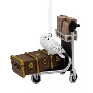 Hallmark Harry Potter Trolley Hedwig Christmas Ornament - 1 of 2