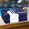 Cabana Stripe Oversized Cotton Beach Towel by Blue Nile Mills - 4 of 4