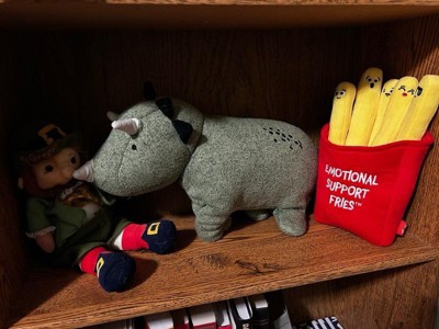 Emotional Support Smile French Fries Plush Stuffed Toy - Temu