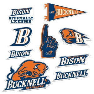 Bucknell University 8ct Vinyl Large Deluxe Stickers Variety Pack - 1 of 4