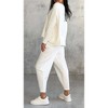 Garvee Womens Long Sleeve Pocket Routine Can Household Sweatersuit Lrregular Suitable for Spring and Autumn Wear - 4 of 4
